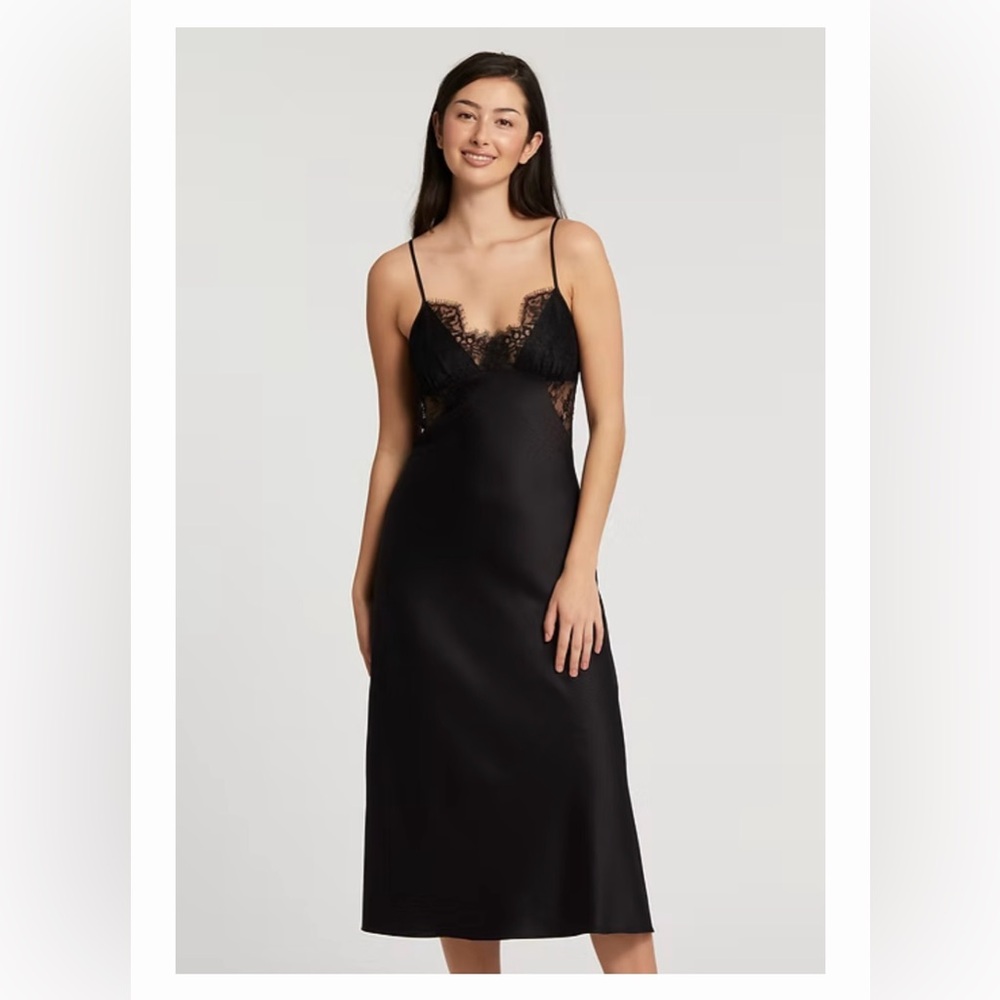 Rya Collection Serena Lace Black Gown Dress Size X-Small #LuxB